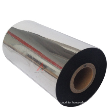 Premium wax ribbon TTR (Thermal Transfer Ribbon) barcode ribbon used on label printer